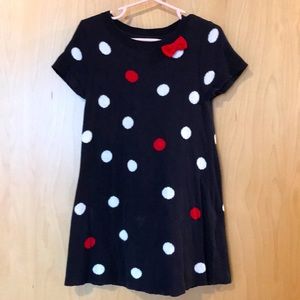 🌟Deep navy polka dot sweater dress toddler 2-4T🌟